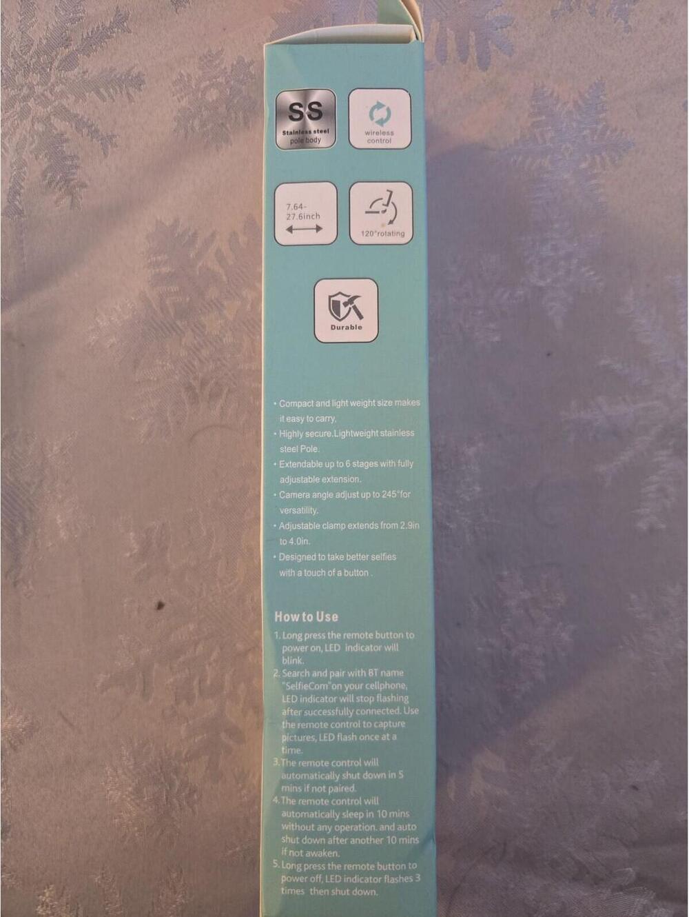 K07 Bluetooth Selfie Stick Integrated Tripod - Picture 4 of 4